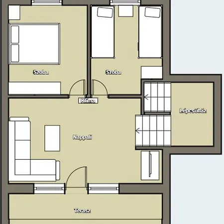 Vadrozsa Nyaralo Ferienhaus *